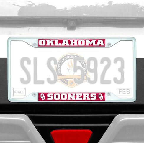 FANMATS 43700 University of Georgia Bulldogs License Plate Frame - White – Easy Installation on Truck, SUV, Car - Ideal Gift for Die Hard NCAA Fan in Saudi Arabia