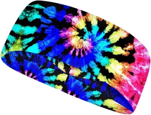 Mens Women Headband Breathable Sweatband Sports Headband for Gym, Running, Cycling, Yoga, Basketball in Saudi Arabia