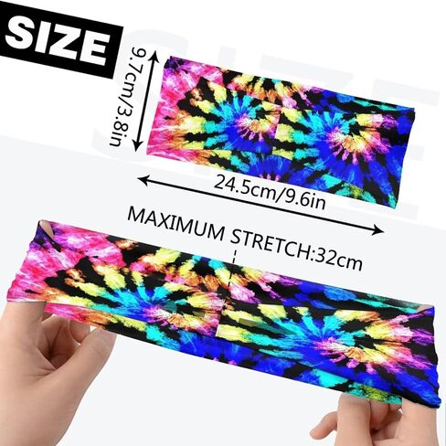 Mens Women Headband Breathable Sweatband Sports Headband for Gym, Running, Cycling, Yoga, Basketball in Saudi Arabia