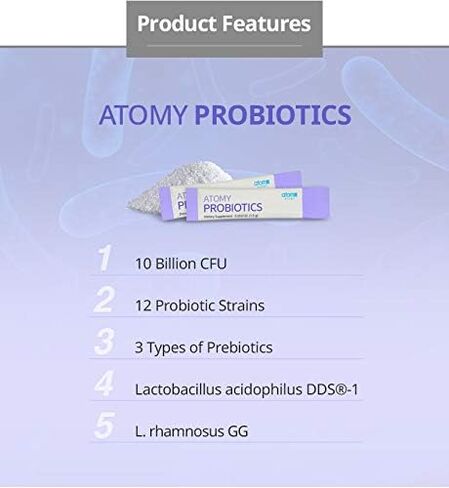 Atomy Probiotics Digestive Balance & Health Dietary Supplement, 60 Packets in Saudi Arabia