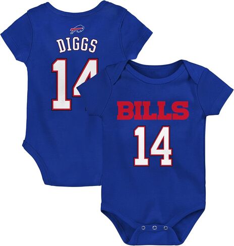 Outerstuff Infant Mitchell Trubisky Navy Chicago Bears Mainliner Name and Number Bodysuit in Saudi Arabia