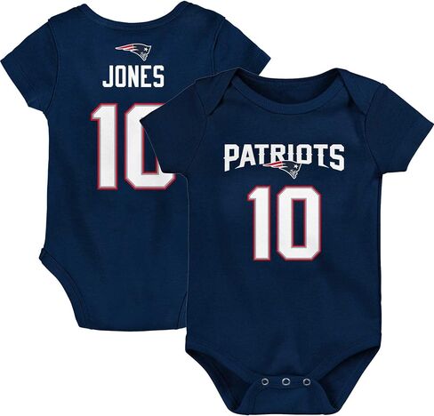 Outerstuff Infant Mitchell Trubisky Navy Chicago Bears Mainliner Name and Number Bodysuit in Saudi Arabia