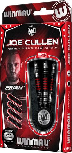 WINMAU Joe Cullen Special Edition Professional 90% Tungsten Darts Set with Flights and Stems (Shafts) in Saudi Arabia