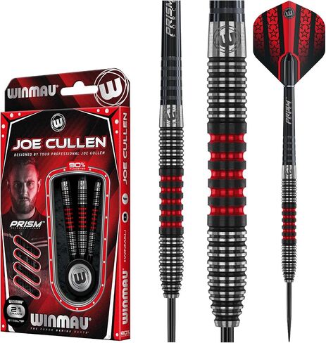 WINMAU Joe Cullen Special Edition Professional 90% Tungsten Darts Set with Flights and Stems (Shafts) in Saudi Arabia