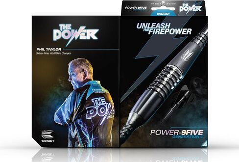 مجموعة سهام الهدف Phil Taylor Power 9-Five Gen 4 95% من التنجستن ذات الأطراف الناعمة in Saudi Arabia