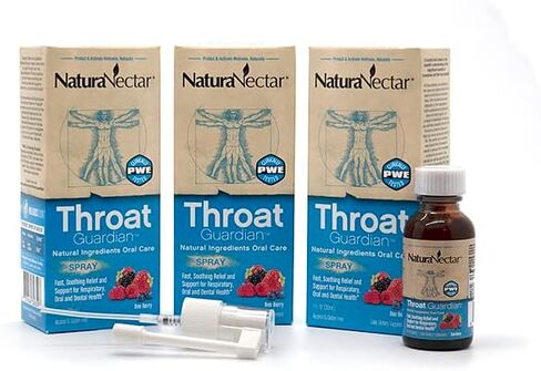 NaturaNectar Bee Propolis Throat Guardian Spray | Immune Support, Fast, Soothing Relief - Exclusive Ingredients Oral Care | Brazilian Propolis | Ethical Beekeeping | 2 Pack Bee Berry Flavor - 30 ml in Saudi Arabia