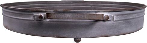 Round Decorative Iron Tray with Handles in Saudi Arabia