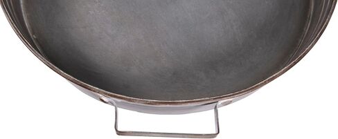 Round Decorative Iron Tray with Handles in Saudi Arabia