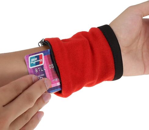 Sports Wrist Wallet,Zipper Wristband Pocket for Running, Walking, Tennis, Hiking in Saudi Arabia