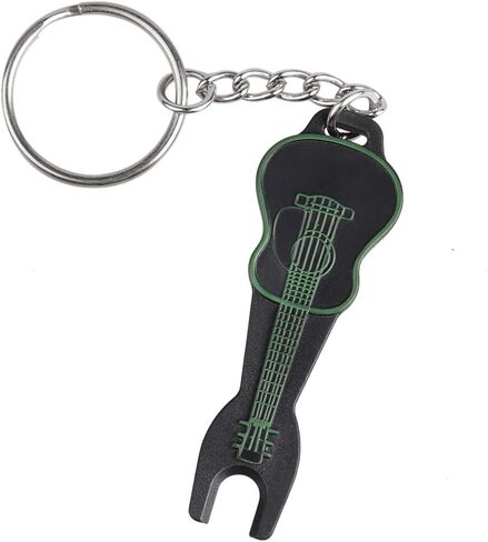 Mr.Power مجموعة مكونة من 9 مقاييس نصف قطر للجيتار و1 قطعة سلسلة جيتار مسطرة شخصية و1 دبوس جسر جيتار مجتذب in Kuwait