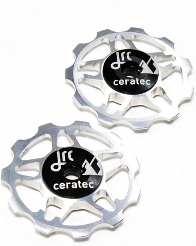 مكونات JRC 11T عجلات بكرة سيراميك | متوافق مع نظام Shimano / Campagnolo 9/10/11 Speedroad | عجلة بكرة Derailleur من السيراميك الهجين مناسبة لسرعة SRAM 10/11 in Saudi Arabia