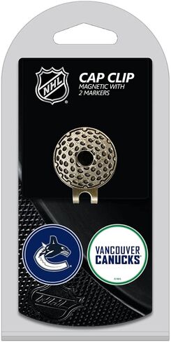 Team Golf NHL Golf Cap Clip with 2 Removable Double-Sided Enamel Magnetic Ball Markers, Attaches Easily to Hats in Saudi Arabia