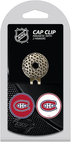 Team Golf NHL Golf Cap Clip with 2 Removable Double-Sided Enamel Magnetic Ball Markers, Attaches Easily to Hats in Saudi Arabia