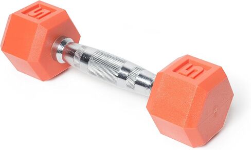 أوزان دمبل سداسية مطلية بالألوان من CAP Barbell مع مقبض محيطي من الكروم in Saudi Arabia