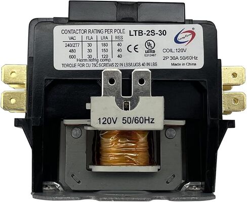 Long Term 2Pole 30 Amp 120V Coil Definite Purpose Air Conditioner Contactor in Saudi Arabia