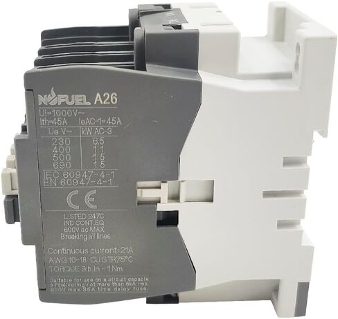 NEW A26-30 AC Contactor 120V coil Contactor A26-30-10-84 26A 3P 1NO in Saudi Arabia