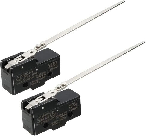 Uxcell 2 قطعة Z-15HW24-B 1NO + 1NC مفاتيح عمل صغيرة من أسلاك الفولاذ الطويلة in Saudi Arabia