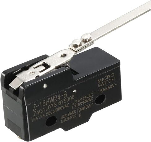 Uxcell 2 قطعة Z-15HW24-B 1NO + 1NC مفاتيح عمل صغيرة من أسلاك الفولاذ الطويلة in Saudi Arabia