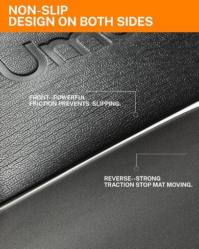 سجادة تمارين رياضية منزلية بسمك 5 مم من UMAY Fitness Home Gym، بساط واقي للأرضية لدراجة المشي والدراجة in Kuwait