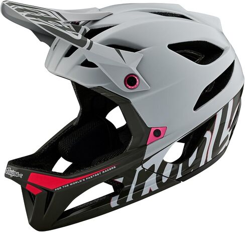 Troy Lee Designs Stage Adult Mountain Bike Downhill Enduro Helmet W/MIPS, Signature Vapor, Medium/Large in Saudi Arabia