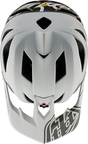 Troy Lee Designs Stage Adult Mountain Bike Downhill Enduro Helmet W/MIPS, Signature Vapor, Medium/Large in Saudi Arabia