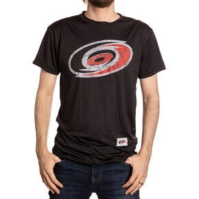 NHL Mens Loose Fit Performance Rashguard Wicking Short Sleeve Shirt
