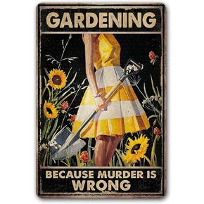 Funny Dark Humor No Soliciting Metal Sign for House, Home, Yard, Bedroom, Front Door Aluminum Sign 8x12 Inch