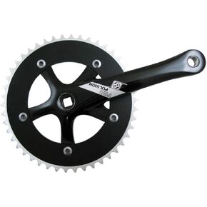 Origin8 Pro Pulsion Single Speed Crankset, Black