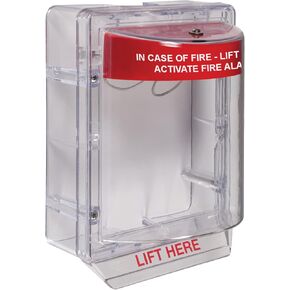 Safety Technology International, Inc. STI-1230 Stopper II without Horn with Clear Spacer, Protective Polycarbonate Cover