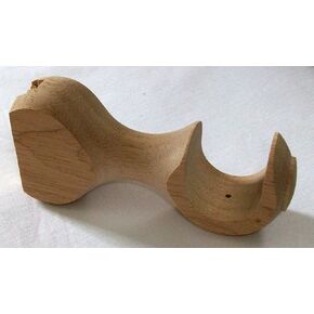 Kirsch Unfinished Round Support Center Bracket for a 1-3/8" dowel rod
