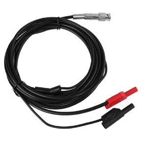 HT30A Heavy Duty BNC to Banana Cable Coaxial Cable BNC Male to Dual Banana Plug and Socket Auto Test Leads 3 Meter for Oscilloscope