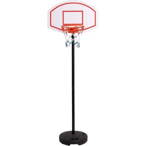 Hathaway Street Ball Portable Basketball System, White
