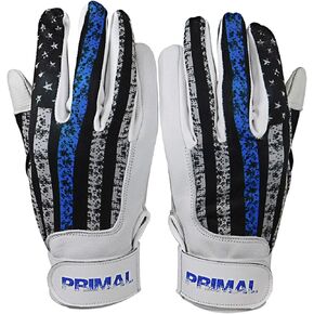 Adult PGX USA Blue Line Baseball Batting Gloves