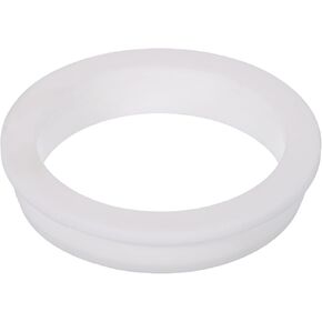 MECCANIXITY T Type Rubber Grommet Mount Dia 76.3mm ID 64mm H 16mm Seal Protection Flexible Hole Plugs for Cable Pipe White