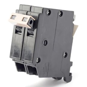 Upgraded 2110 2-Pole 110 Amp Circuit Breaker for Cutler Hammer Load Centers Common Breaker Trip, 3/4 Inch Plug-On Molded Case Circuit Breaker, Thermal Magnetic Protection, 10 KAIC, 120/240V