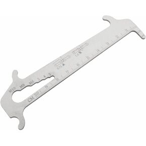 Bicycle Chain Checker Bike Chain Wear Indicator Gauge Measuring Ruler Tool