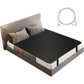 Grounding Mat, Grounding Mat for Bed, 54x78 Inch with 15 Ft Grounding Cord, Reduce Inflammation and Stress, Breathable Grounding Pad for Better Sleep