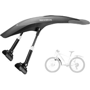 ROCKBROS Bike Fender Adjustable Bicycle Fenders for 26"/27.5"/29" Mountain Bike Universal Front Rear Mud Guards for MTB