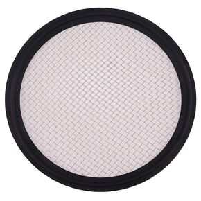 DERNORD 4" Sanitary Gasket FKM w/Stainless Screen - Tri Clamp Clover (10 Mesh)
