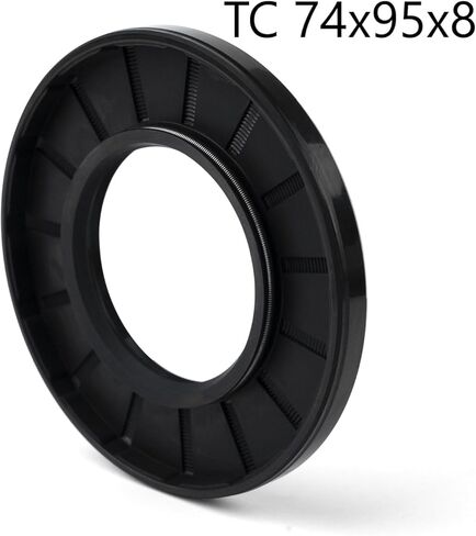 XIKE 1PC Oil Seal, Lip Seals TC 70mm x 95mm x 13mm Nitrile Rubber Cover Double Lip with Spring,Oil Shaft Seal Fit for Bearing Shaft in Saudi Arabia