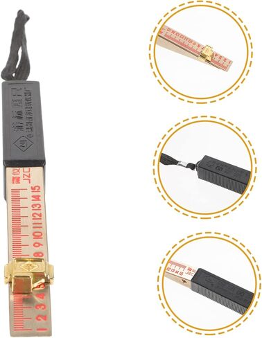 أداة لقياس فجوة سمك أداة قياس ثقب التفتيش مسطرة لحام المنزل إسفين باب النار قياس فجوة أدوات اللحف ملحقات قياس الملمس منشار الطاولة النحاس النقي in Kuwait