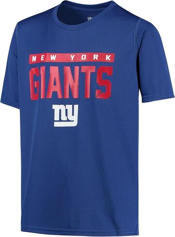 NFL Kids Youth 8-20 Blitz Team Color Polyester Primary Logo Short Sleeve Official Football T-Shirt in Saudi Arabia