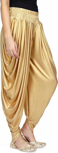 AHHAAAA مزيج لامع ومريح من Dhoti Pants اليوغا واللياقة البدنية ملابس نشطة للنساء للرقص in Kuwait