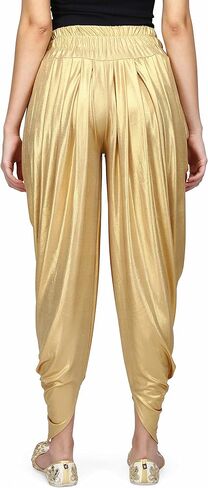 AHHAAAA مزيج لامع ومريح من Dhoti Pants اليوغا واللياقة البدنية ملابس نشطة للنساء للرقص in Kuwait