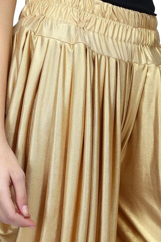 AHHAAAA مزيج لامع ومريح من Dhoti Pants اليوغا واللياقة البدنية ملابس نشطة للنساء للرقص in Kuwait