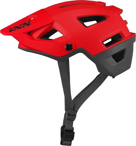 IXS Unisex Trigger AM All-Mountain Trail Protective Bike Helmet, Fluo Red, Medium/Large in Saudi Arabia