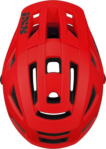 IXS Unisex Trigger AM All-Mountain Trail Protective Bike Helmet, Fluo Red, Medium/Large in Saudi Arabia
