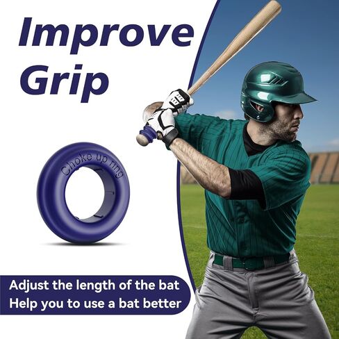 [5 Packs] Baseball Bat Grip Choke Up Rings Bat Ring Bat Choke Up Knob Baseball Softball Teeball Tball Bat Choke Up Ring Bat Knob Baseball Bat Accessories in Saudi Arabia
