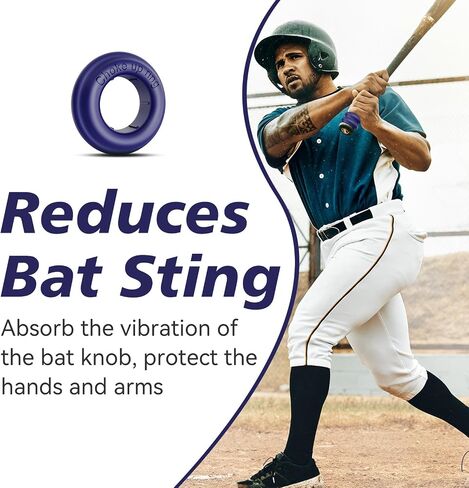 [5 Packs] Baseball Bat Grip Choke Up Rings Bat Ring Bat Choke Up Knob Baseball Softball Teeball Tball Bat Choke Up Ring Bat Knob Baseball Bat Accessories in Saudi Arabia