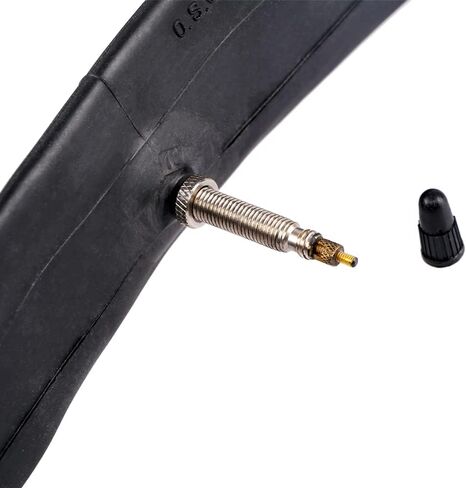 أنبوب داخلي للدراجة من AVASTA مقاس 12 بوصة 14 بوصة 18 بوصة 20 بوصة 22 بوصة 24 بوصة 26 بوصة 700C 29 بوصة دراجة جبلية هجينة للأطفال 1 حزمة صمام بريستا/شريدر in Kuwait